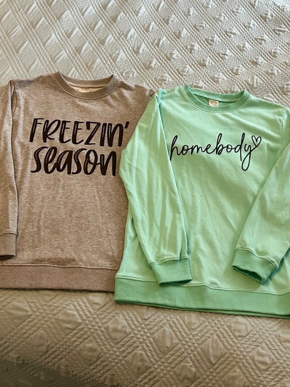 BUNDLE of Two Women’s Sweatshirts, Size Small, EUC